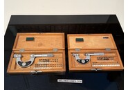 2 x Suhl Screw Thread Measuring Micrometer 0-25mm