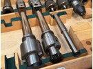 Collection of Boring Heads, Drilling Head and Adapters 3, 2 and 1 Morse Taper
