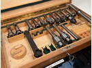 Collection of Boring Heads, Drilling Head and Adapters 3, 2 and 1 Morse Taper