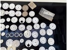 Große Sammlung von Emailzifferblättern