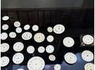 Big collection of watch dials from enamel