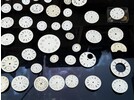 Große Sammlung von Emailzifferblättern