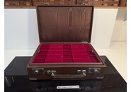 Suitcase watch display from the brand Erwin Merkle kofferfabrik Pforzheim