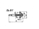 Tos MN 80 A Stufenspannzangensatz Mn811