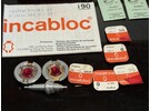 Große Sammlung von Incablocs-Ersatzteilboxen
