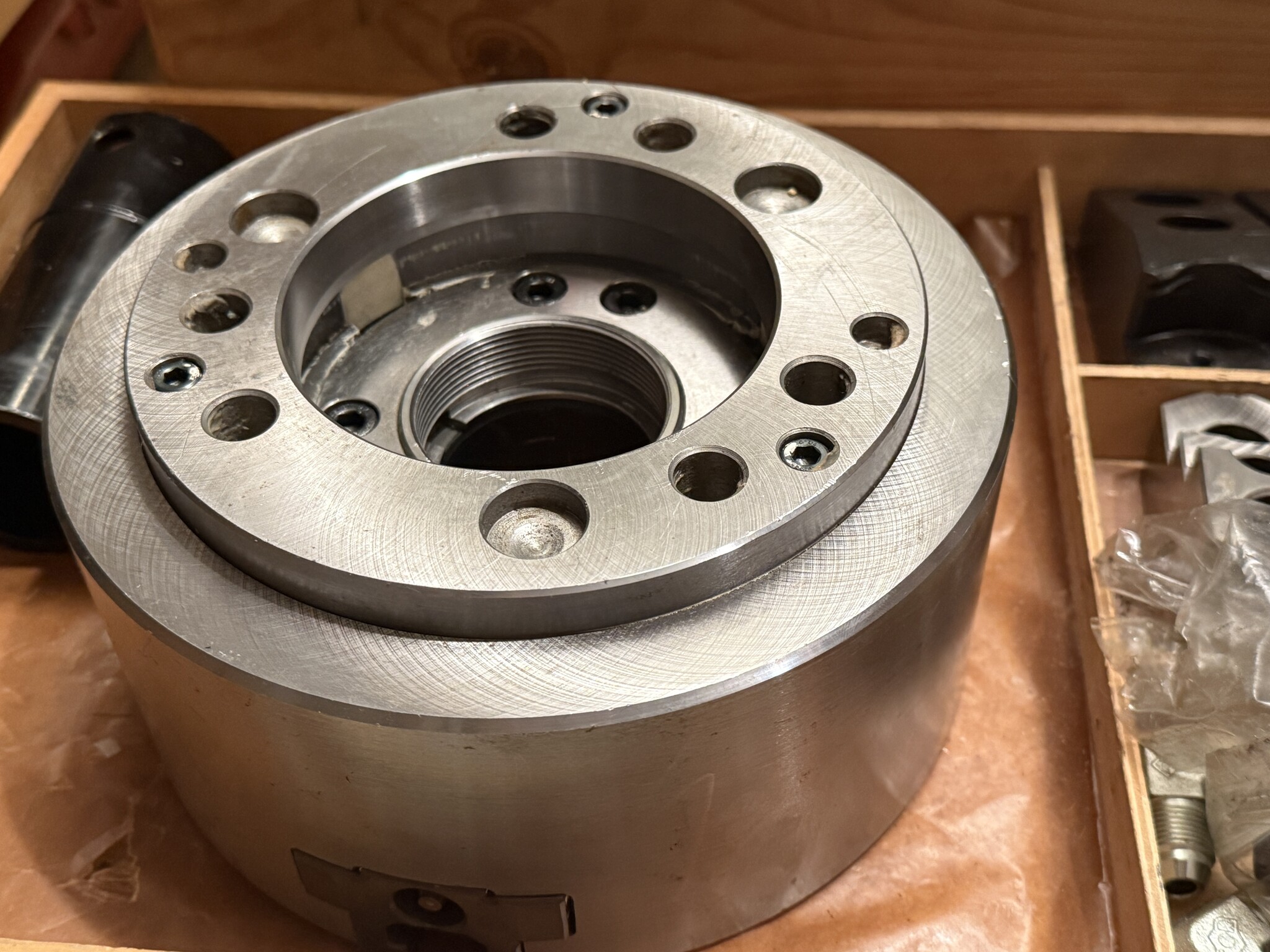Kitagawa B-208 Power Chuck 8.27 inch 210 mm - Niels Machines