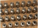 Sold: Lorch LAS Collet Set 54 pieces with ø10mm shank