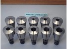 Sold: Friedrich Deckel Complete Collet Set with Direct 40 Taper for Deckel FP2