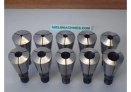 Sold: Friedrich Deckel Complete Collet Set with Direct 40 Taper for Deckel FP2