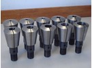 Sold: Friedrich Deckel Complete Collet Set with Direct 40 Taper for Deckel FP2