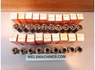 Sold: Schaublin 70 F12 collets ø1-10mm 19 pieces