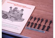 Sold: SIP Societe Genevoise MU-214B Set of Feelers for Internal Thread measurement