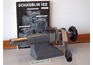 Verkauft: Schaublin 102 Bohr-Reitstock mit Hebel W25 mit einstellbarem Anslag