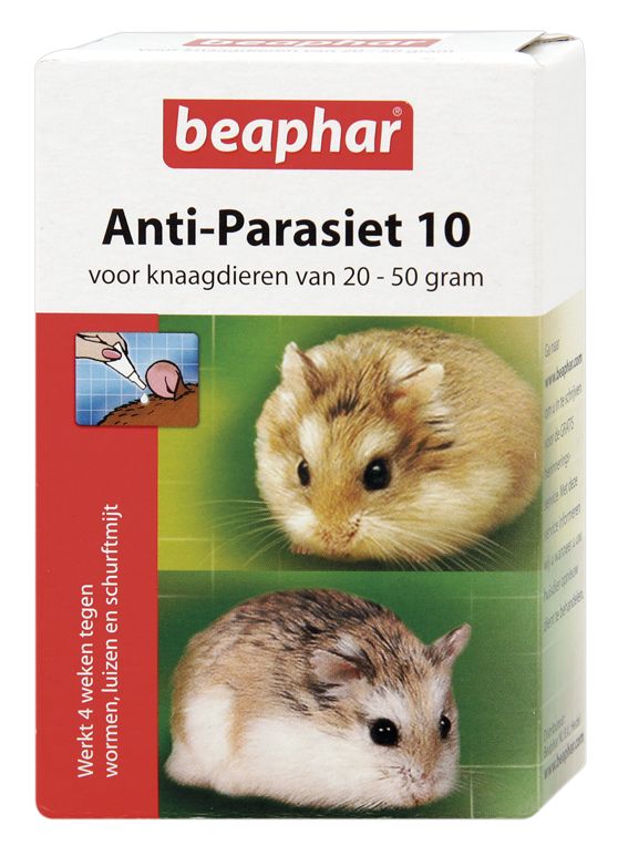 Beaphar Anti-Parasit 10 ml für Nagetiere von 20-50 Gramm