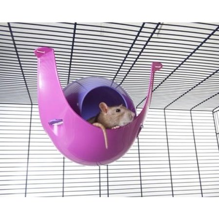 Savic Sputnik XL Paars/Roze 29 cm voor Knaagdieren!