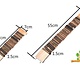 Trixie Puente de sauce de madera 55 cm