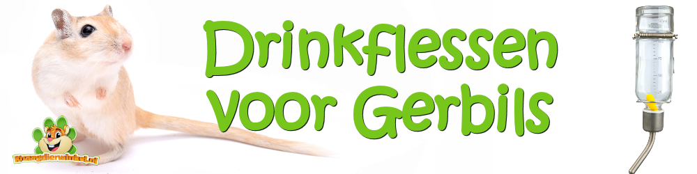 Gerbil drinkfles en waterfles of waterbak voor gerbils