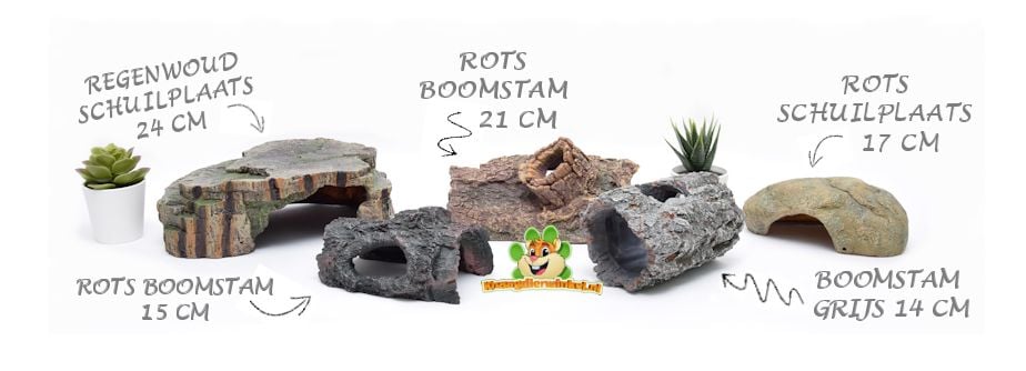 rock tree houses for rodents