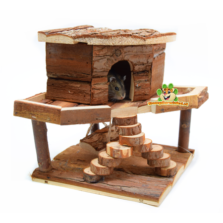 Trixie Hamsterscaping Hamsterhuis Ida 20 cm voor Muizen en Dwerghamsters