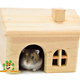 Trixie Houten Huisje Blank 15 cm voor Muizen & Dwerghamsters