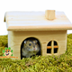 Trixie Wooden House Blank 15 cm