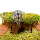 Trixie Casita de esquina Thordis de 21 cm para ratones y hámsteres enanos