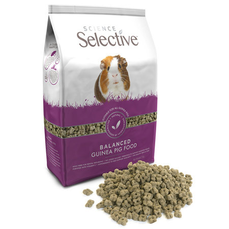 Supreme Alimento selectivo para cobayas: ¡alimento saludable para cobayas!