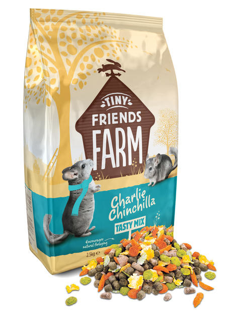 Supreme Charlie Chinchilla Komplettes Müsli 850 Gramm