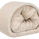 Trixie Túnel de felpa relajante color beige de 80 cm para cobayas, conejos y hurones.
