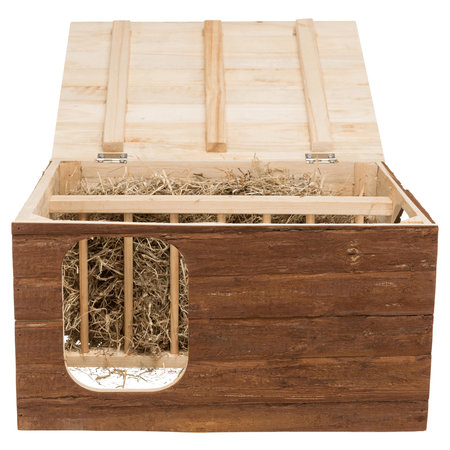 Trixie Hilke House mit eingebautem Heuraufe 40 cm