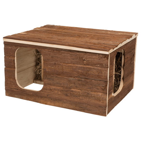 Trixie Hilke House mit eingebautem Heuraufe 40 cm