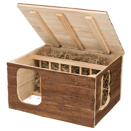 Trixie Hilke House with built-in Hay Rack 40 cm