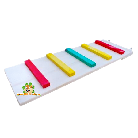 Knaagdierwinkel® Houten Trap Colour 50 cm