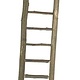 Escalera natural de madera para pequeños roedores y aves