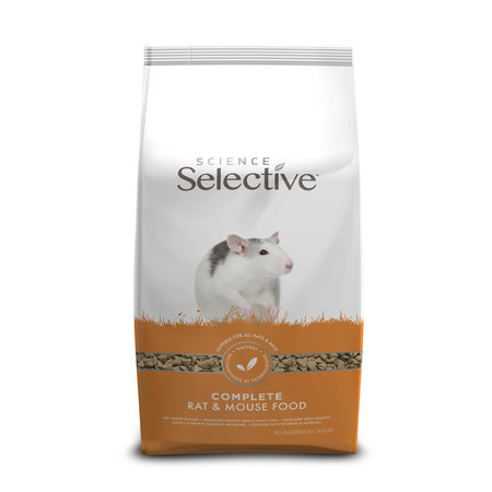 Supreme Alimento selectivo para ratas y ratones, para ratones, ratas enanas y ratas domésticas.