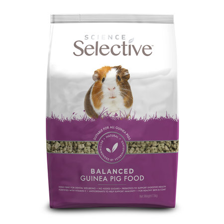 Supreme Alimento selectivo para cobayas: ¡alimento saludable para cobayas!