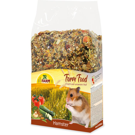JR Farm Alimento para hámster adulto de granja, 500 gramos.