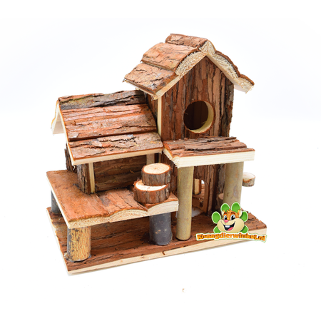 Naturalny żywy domek dla chomika Birte 25 cm