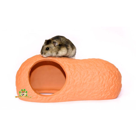 Terracotta Huis 21 cm voor Knaagdieren!