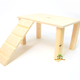 Elmato Wooden Platform with stairs Blank 28 cm for Rodents!