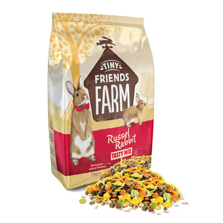 Supreme Alimento para conejos Supreme Tiny Friends Farm Russel Rabbit Tasty Mix 2,5 kg