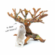 Hamsterscaping Nager-Bonsai 22 cm aus Kunstharz