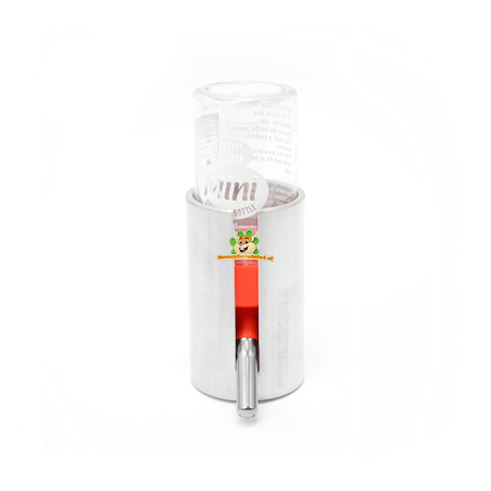 Knaagdierwinkel® ¡Soporte de aluminio para botellas de agua para roedores!