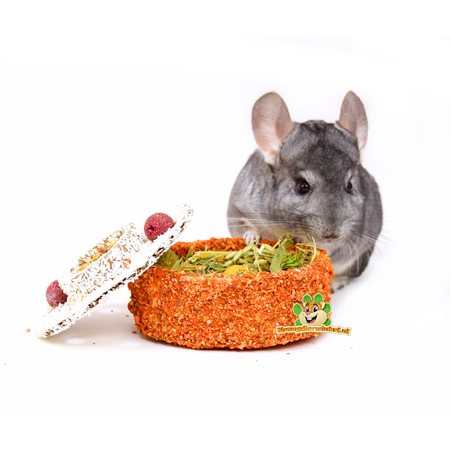 JR Farm Pastel de zanahoria de roedor