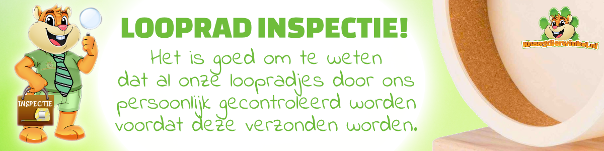 loopradjes voor knaagdieren zoals muis, dwerghamster, hamster, gerbil, rat, chinchilla, degoe