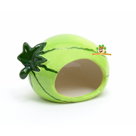 Happy Pet Keramiek Huisje Meloen voor kleine Knaagdieren!
