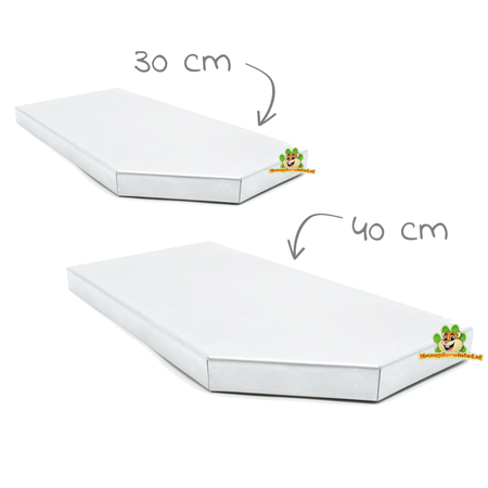 Knaagdierwinkel® Plateau en aluminium pour rongeurs et lapins !
