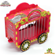 HayPigs Chariot à foin HayPigs Circus de 23 cm pour cochons d'Inde et lapins