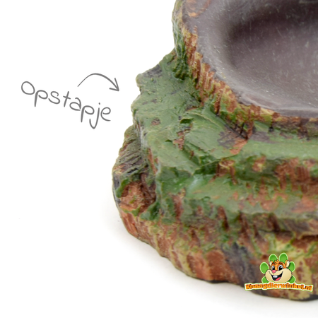 Trixie Hamsterscaping Rock Feeding Bowl 10 cm