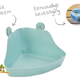 Beeztees Hoektoilet Rodet 32 cm voor Knaagdieren!